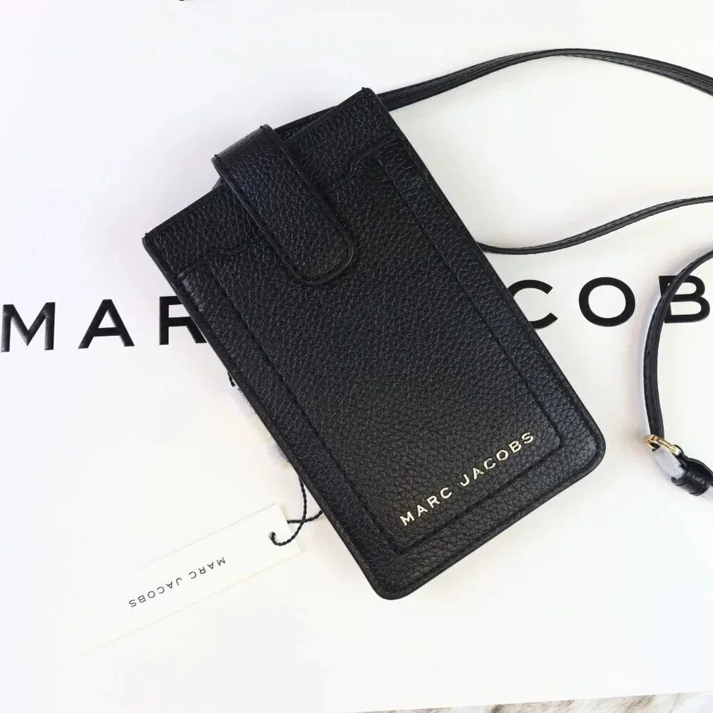 Marc Jacobs The Groove Pebble Leather Phone Crossbody Bag S107L01SP21